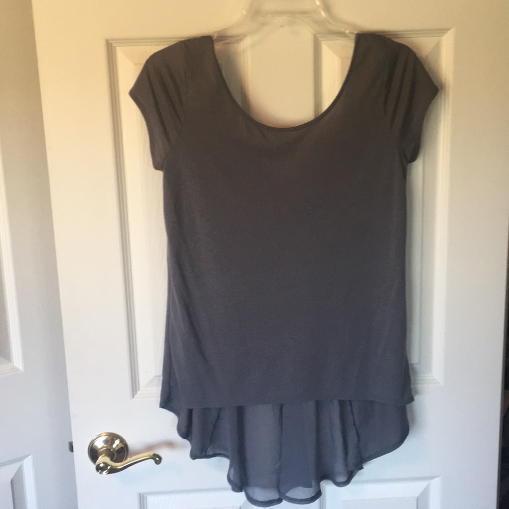 American Eagle Gray Top